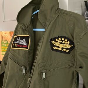 Top gun fighter pilot outfit